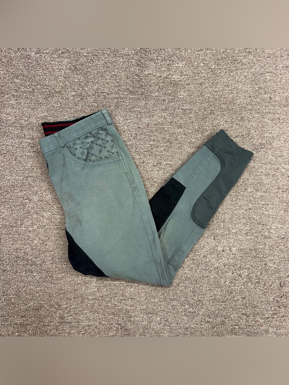 Women’s Size 30R Grey Full Seat Horseback Riding Breeches
